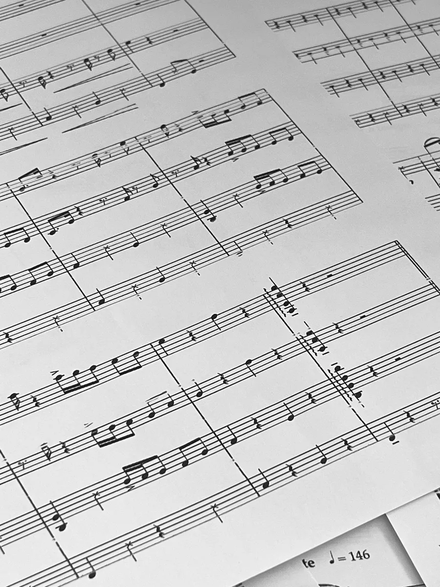 Le temps fera les choses Score